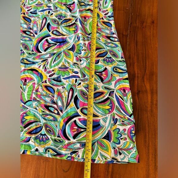 Ladies IBKUL JACKIE Multicolor Sleeveless Mock Golf Tennis Dress Med - Picture 10 of 12